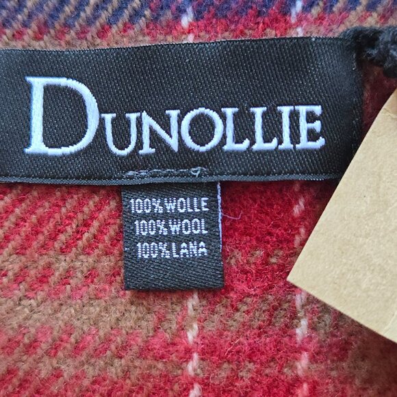 NWT Brushed Wool Tartan Blanket Throw Dunollie Castle Scotland Rare History - Picture 5 of 13